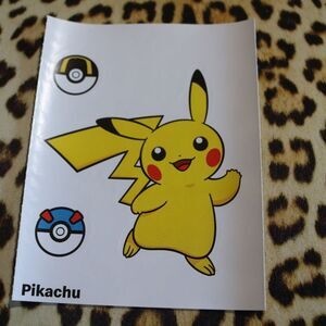 Pikachu Sticker Pokemon